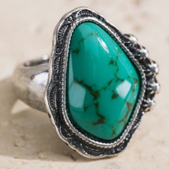 New western Navaho adjustable ring - Picture 5 of 9